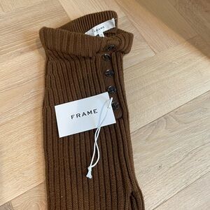 Frame Denim Brown Ribbed Leggings in Size XS